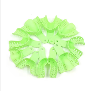 Materiali Dentali, Strumenti Odontoiatrici, Portaimpronte Dentali in Plastica per Arcata Completa, 5 Paia/Set - Product Image 5