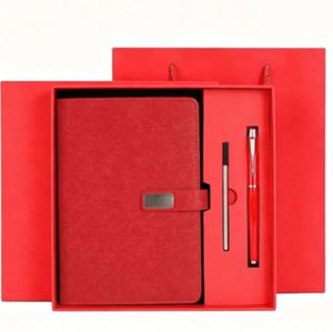 Custom Logo A5 Journal Planner Notebook Gift Box Set with <b>Pen</b> and <b>Refill</b> for Sale - Product Image 3