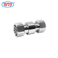 Ab Lager: Mini-DIN 4.3-10 L20 Stecker auf 4.3/10 Stecker 4310 DIN HF-Koaxialadapter-Steckverbinder ab Werk lieferbar