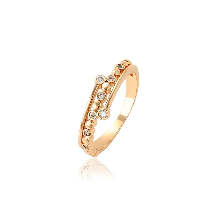 15221 xuping top selling product super popular 2 gram finger ring with 18k gold plated