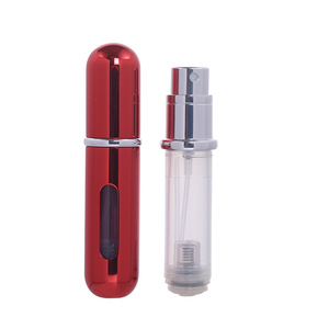 Ivory Bottom Fill <b>Perfume</b> Bottles 5Ml Leak Proof Spray Cosmetic Packaging Customizable Travel <b>Mini</b> Fragrance - Product Image 3