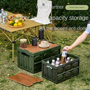 Складные пластиковые ящики ZY2001 для хранения, штабелируемые, для дома, спальни, складные корзины, органайзеры для игрушек, ящики для кемпинга - Product Image 3