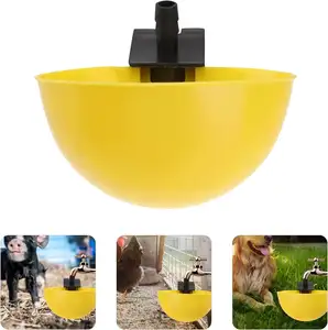 Abbeveratoio Automatico per Uccelli, Distributore d'Acqua per Piccioni, Contenitore per Acqua per Quaglie, Ciotole per Abbeveraggio di Pollame per Animali da Fattoria - Product Image 3