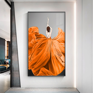 Personalizza abiti rossi Pretty girl figura moderna dipinti <span class=keywords><strong>su</strong></span> <span class=keywords><strong>tela</strong></span> Wall Art girl pittura a olio <span class=keywords><strong>su</strong></span> <span class=keywords><strong>tela</strong></span> per Hotel - Product Image 2