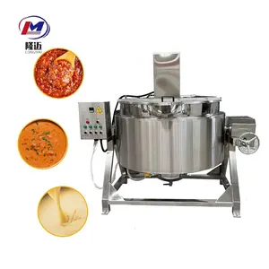 Panela Biryani De Grande Capacidade Misturador De Cozinha Vegetal Automático Chaleira De Cozinha De Carne Industrial Com Preço De Fábrica