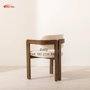 <span class=keywords><strong>Chaise</strong></span> de salle à manger en velours de luxe, rembourrée, moderne, en bois, pour hôtel et restaurant, vente en gros - Product Image 2