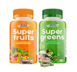 Krachtige Dagelijkse Multivitamine Gummy-Gezonde Vitamine Mix Citrusvruchten & Kiwi 11 Vitamine Multivitamine Capsules