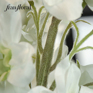 FONG IAN Fleurs artificielles de Delphinium réalistes de 102 cm, hydratantes au toucher, pour la <span class=keywords><strong>d</strong></span>écoration intérieure, les fêtes et les mariages - Product Image 6