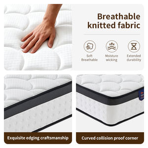 Colchón Individual de Muelles Ensacados Enrollable, Tejido Transpirable de Punto, Espuma Suave y Cómoda, Alta Resistencia, Duradero, para Hospital - Product Image 2