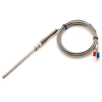 Capteur de température de type K à thermocouple de sonde à vis M6 à réponse rapide à haute température CA-187F