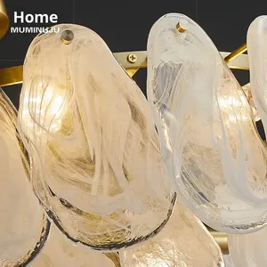 Yunwu Designer Full Copper LED Lustre Postmoderne Minimaliste Luxe <span class=keywords><strong>Or</strong></span> Réglable Hauteur Dimmable Garantie de 5 ans pour - Product Image 1