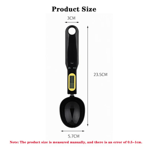 LCD Digital Kitchen Scale Electronic Cooking Food Weight <b>Measuring</b> Spoon 500g 0.1g Coffee Tea Sugar Spoon Scale Kitchen <b>Tool</b> - Product Image 6