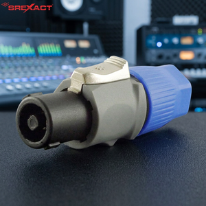 Cable de Altavoz de 4 Pines con Conectores, Chapado en Plata, Aleación de Zinc, Tapa Azul, 25A - Product Image 3