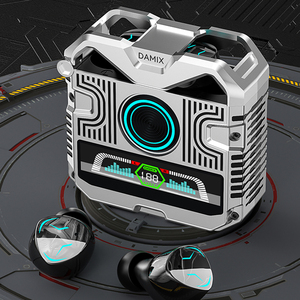 Nouveau design V5.5 Power Bank Mecha écouteur 2024 suppression de bruit dans les écouteurs sans fil petit casque casque GQ-11 - Product Image 1