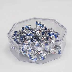 SUNSHING Octagon Plastic Cookie Box Food Grade Clear Lid Container Biscuits Packaging Box Sweet Chocolate Case Bakery Storage - Product Image 4