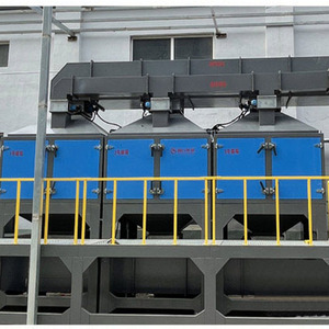 เครื่องกำจัดกลิ่นน้ำมันด้วยแสง UV ใช้ก๊าซไอเสียอุปกรณ์บำบัดของเสีย - Product Image 5