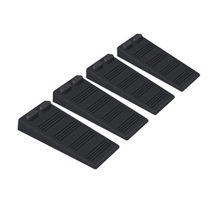 Tope de puerta grande Tope de puerta de goma de cuña resistente que funciona en todas las superficies del piso Topes de puerta sin arañazos - Product Image 6