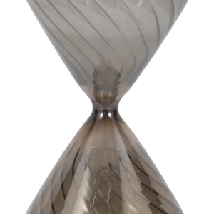 Timer Decorativo Moderno a Clessidra in Vetro Intagliato per Casa, Bagno, Mensola, Scrivania, Soggiorno - Product Image 4