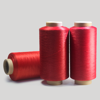 Professional Manufacturer 100% polyester Colorfuls DTY Draw Textured Yarn Masterbatch Spinning Polyester Chenille Yarn DTY