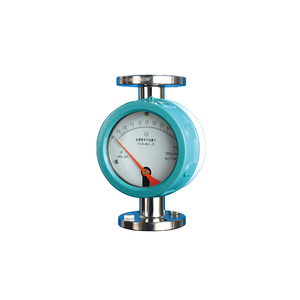 Débitmètre rotamètre à bride métallique à sortie analogique OEM personnalisable pour gaz, oxygène, air, N2, eau et huile - Product Image 5