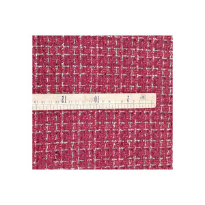 Usine directe brillant motif à carreaux scintillant paillettes Tweed tissu pour sacs chaussures arcs sacs à main artisanat avec paillettes sac à dos - Product Image 5