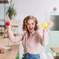 Ketchup et moutarde en spray, tours de magie, farces du jour des fous, accessoires de magie, illusions de rue, gadgets, accessoires de mentalisme