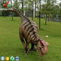 고무 Trex 복장 애니마트로닉스 성인을 위한 현실적 공룡 실리콘 마스코트 12 달 1 개 조각 4.3 미터 긴 남녀 공통