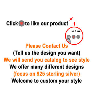 En çok satan özel 925 gümüş V şekli Chevron yüzük zirkon küçük - Product Image 6