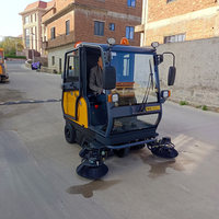MN-E850FB Nouvelle balayeuse routière électrique autopropulsée 48V haute puissance avec brosse latérale, nettoyage multifonctionnel haute efficacité