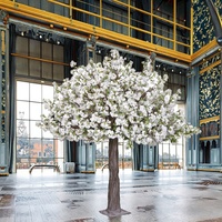Ornement de mariage Soie Floral Simulation Arbre Artificiel Grand Arbre De Fleurs De Cerisier Pour La Conception Décoration D'événement