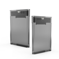 Custodia HDD trasparente da 2.5 pollici SATA a 3.0 USB interno SSD a disco rigido esterno scatola del disco rigido per Computer