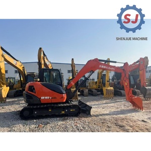 Japan Original Used Kubota KX183-3 | Compact Swing 8Ton <b>Small</b> Excavator&90% New Hydraulic Crawler Machine - Product Image 1