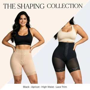 Best-Selling Women's Plus Size <b>Shapers</b> Butt Lifter Shapewear Bodysuit Firm Control Breathable Eco-Friendly Padded - Product Image 4
