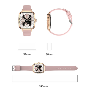 1.75 pouces AMOLED femmes montre intelligente 2025 HK82 avec bt appel femmes santé fréquence cardiaque sommeil smartwatch - Product Image 6