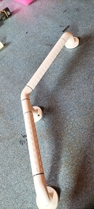 シャワーハンドル＆バスルームバランスバー（グリップ付き）12インチ、16インチ、18インチ、20インチ、24インチ、バスルーム安全用手すり、障害者用サポート - Product Image 5