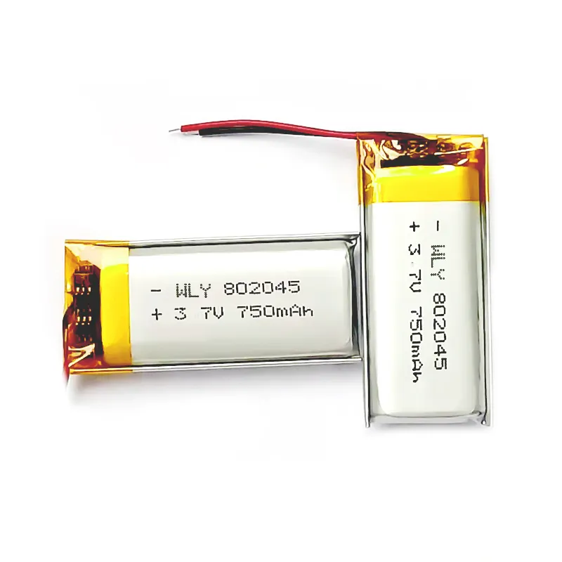 OEM High capacity rechargeable lithium polymer ion lipo AA battery 3.7v 1500mah 802045 803450 803050 battery