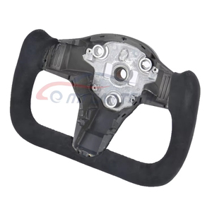 Volante de Cuero para <span class=keywords><strong>Tesla</strong></span> <span class=keywords><strong>Model</strong></span> 3 Y <span class=keywords><strong>S</strong></span> <span class=keywords><strong>X</strong></span> <span class=keywords><strong>2021</strong></span> <span class=keywords><strong>2022</strong></span> 2023 - Product Image 2