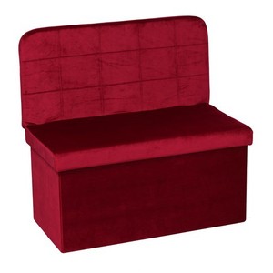 Bailey personnalisé meilleur qualité mode luxe velours pliant stockage <span class=keywords><strong>dossier</strong></span> banc ottoman - Product Image 1