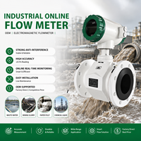 Medidor de Flujo de Agua Industrial a Precio Económico DN100 DN20 DN50 Medidor de Flujo Magnético