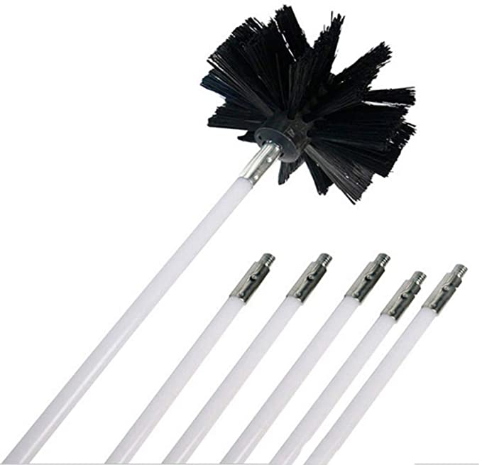 Durable Easy To Use Dryer Vent Cleaning Brush Dryer Vent Chimney Brush