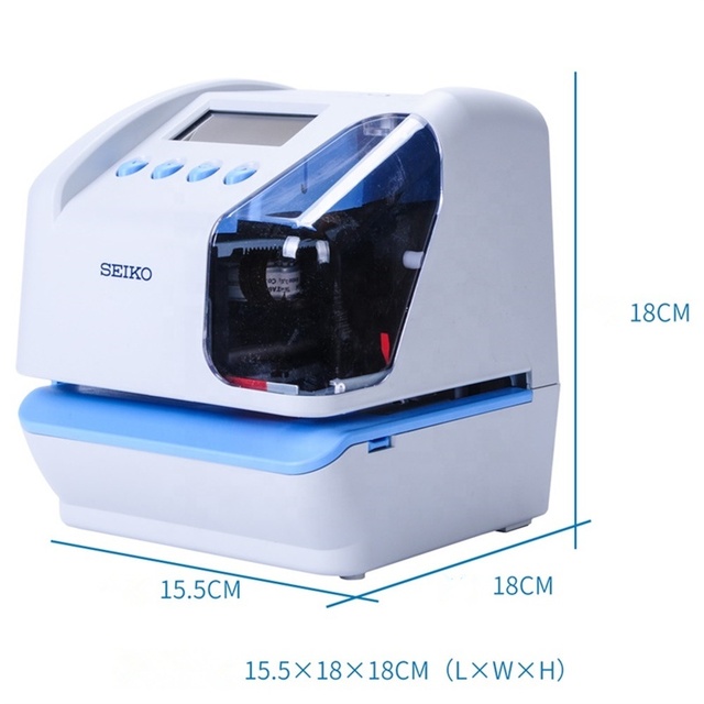 Portable S Electronic Date Time Stamp Machine for Time Recording