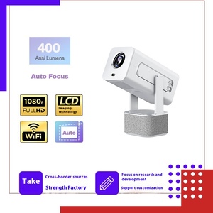 C360 1080P 2025 nuova Smart Home Android 13 proiettore portatile nativo 1080P 300 lumen lampada luminosa LED con per HDMI ARC Connectiv - Product Image 2