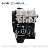 Nouveau bloc moteur nu F8CV 0.8 SOHC 3 cylindres 6 soupapes essence pour Daewoo Matiz Chevrolet Spark