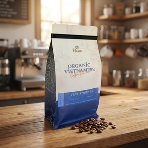 Café ARÁBICA de Vietnam de Alta Calidad, Granos Tostados, 0.25 kg, Aroma a Frutas Maduras, Caramelo Suave, Entrega Rápida Directa de Fábrica - Product Image 6