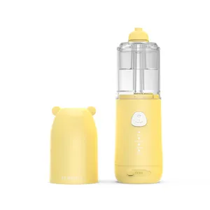 儿童儿童硅胶鼻清洁器手持式真空吸力多功能二合一电动鼻吸器和鼻冲洗器