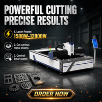 Machine de découpe laser à fibre 3000W 6000W 12000W CNC pour acier inoxydable et acier au carbone