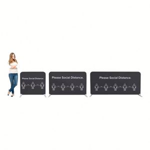 High Quality PVC Vinyl Cafe Barrier <b>Banners</b> with Custom Logo Printing for Outdoor Use - Product Image 4
