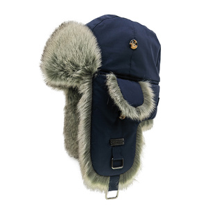 A011 Lông Mùa Đông Mùa Đông Dày Máy Bay Ném Bom Hat Nga ushanka Cossack Trapper Phi Công Hàng Không Cap Mũ - Product Image 3