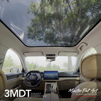 Película Inteligente Negra para Ventanas de Auto AITO M5 3MDT PW85, Tinte Ajustable para Techo Solar, Proveedor de Privacidad
