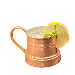 Taza de cobre para servir bebidas, taza de cobre moderna para uso diario para el hogar, taza de Julep de Metal de limonada para hielo triturado - Product Image 6
